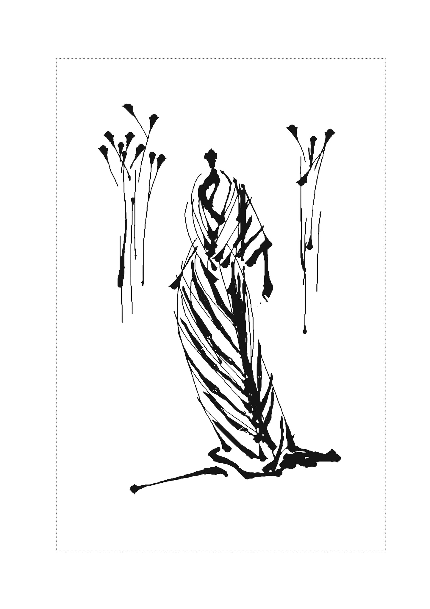 A2 BW VELLUM PRINT SERIES 2(4)