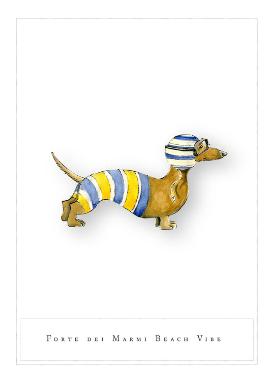 50x70 PRINT Forte dei Marmi beach vibe