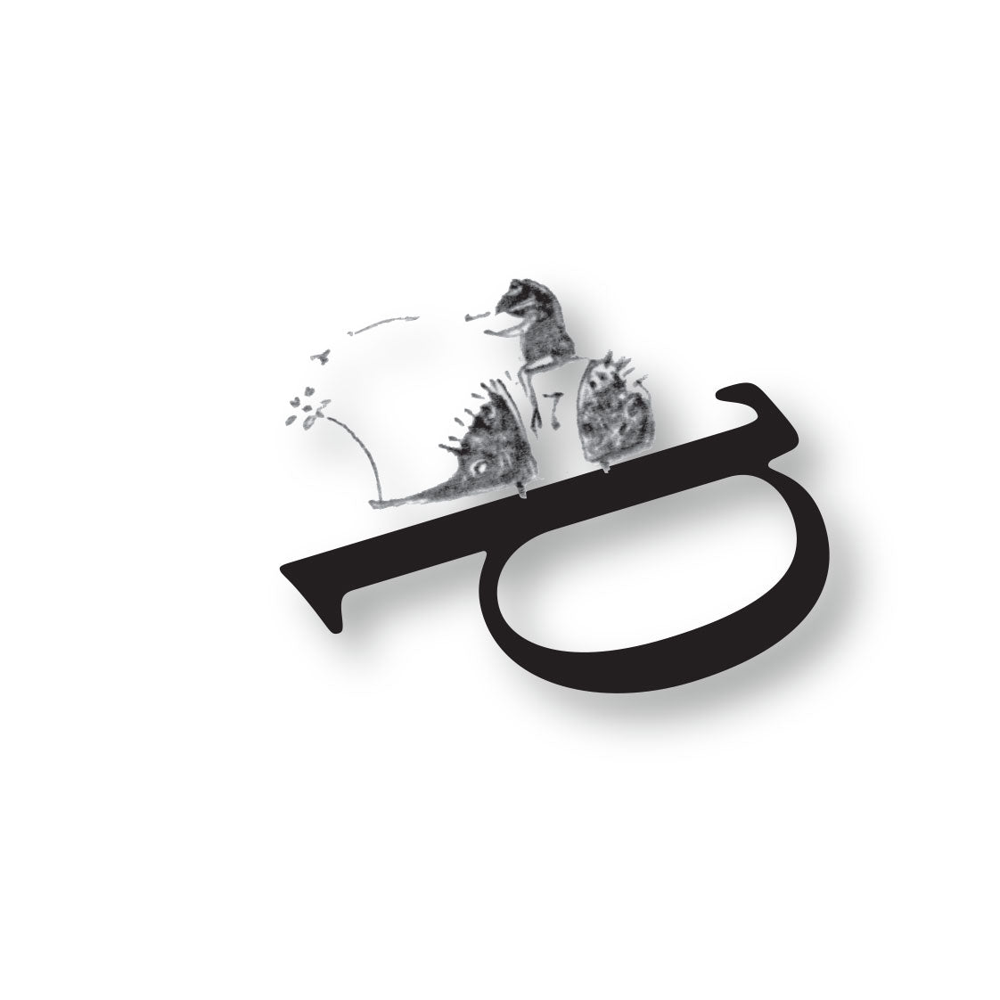 Aritmeticas Alphabet Sticker (d) | Pack of 25 Stickers | Single Print