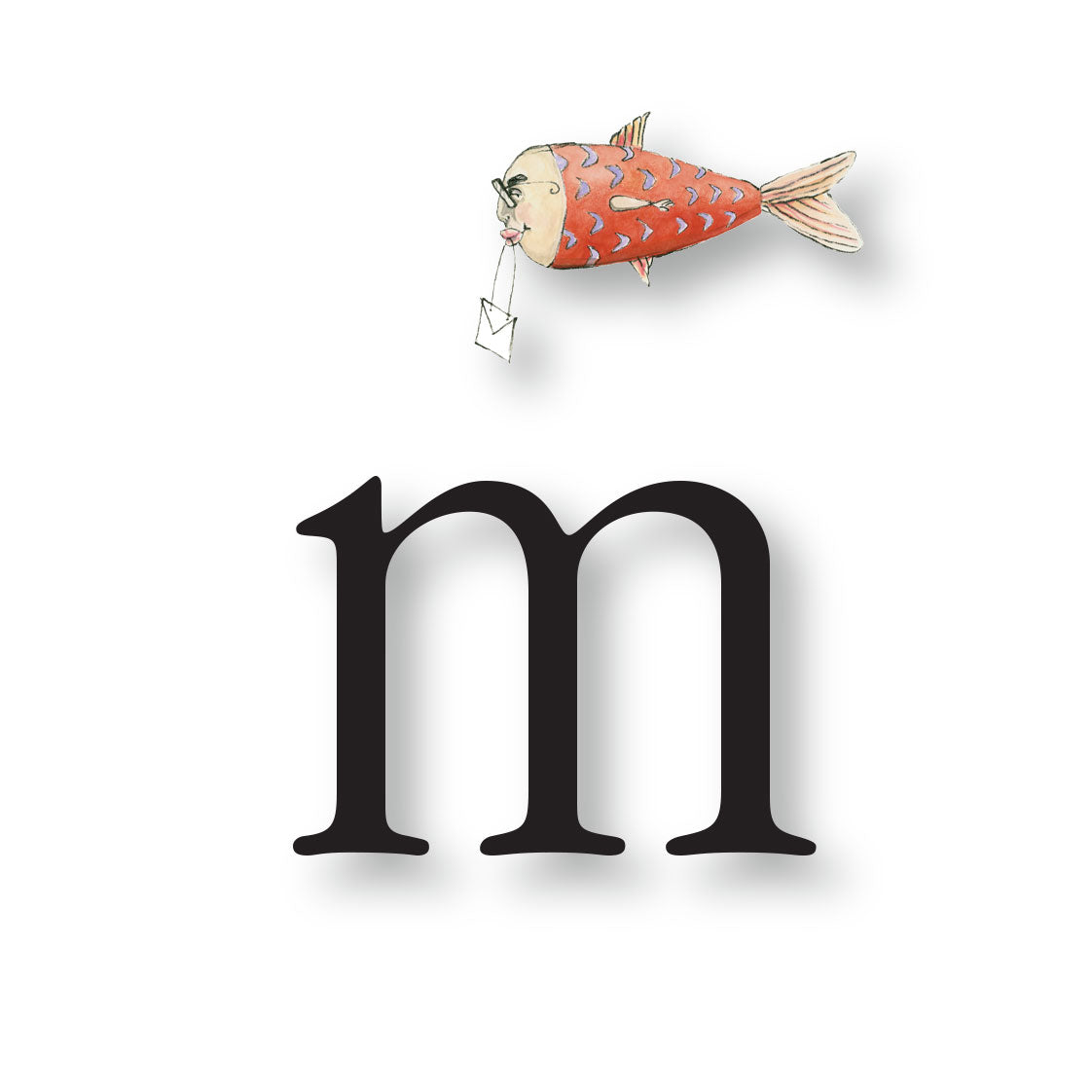 Aritmeticas Alphabet Sticker (m) | Pack of 25 Stickers | Single Print