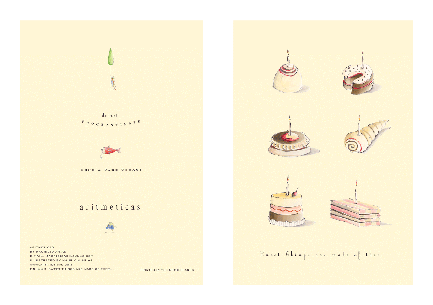 EN-003- " SWEET THINGS...