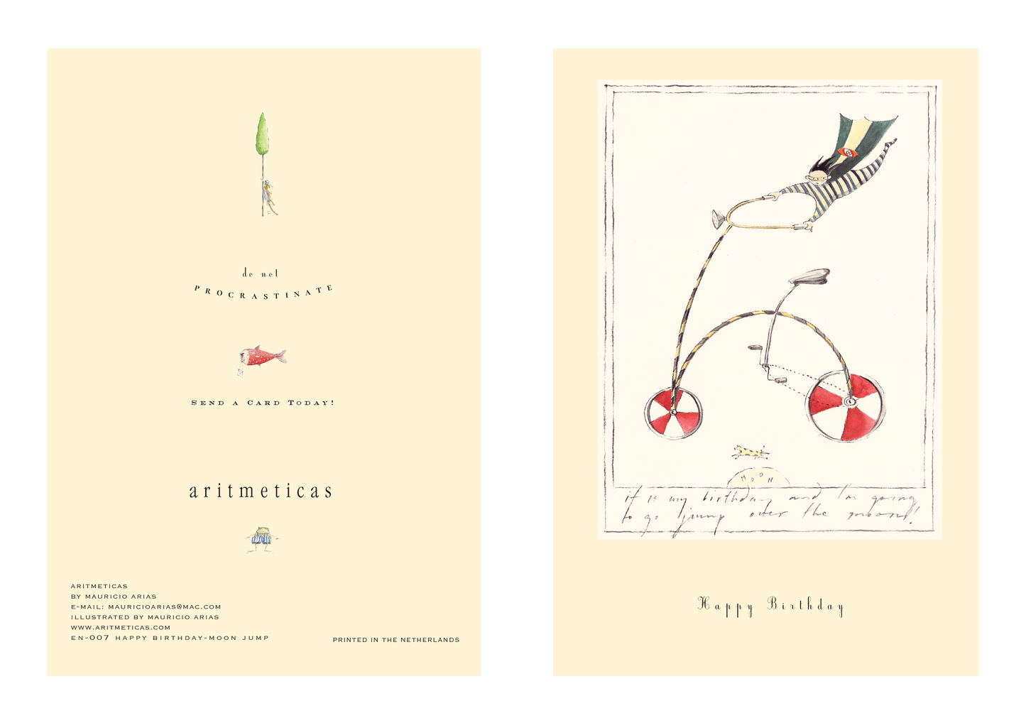 EN-007 " HAPPY BIRTHDAY "