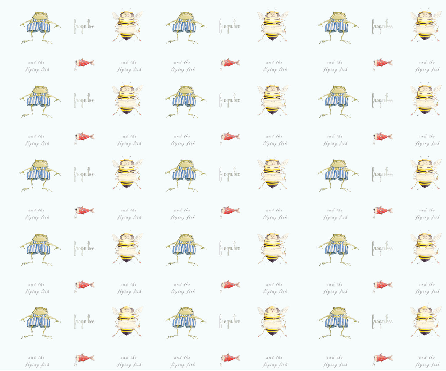 GIFT WRAP SHEETS | GW1-6 FROG 'N BEE | Packof 25/50