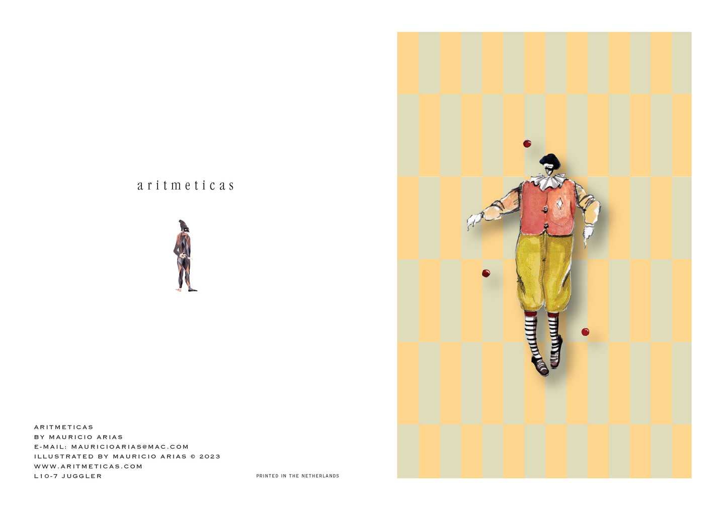 Aritmeticas Greeting Card designed by Mauricio Arias
