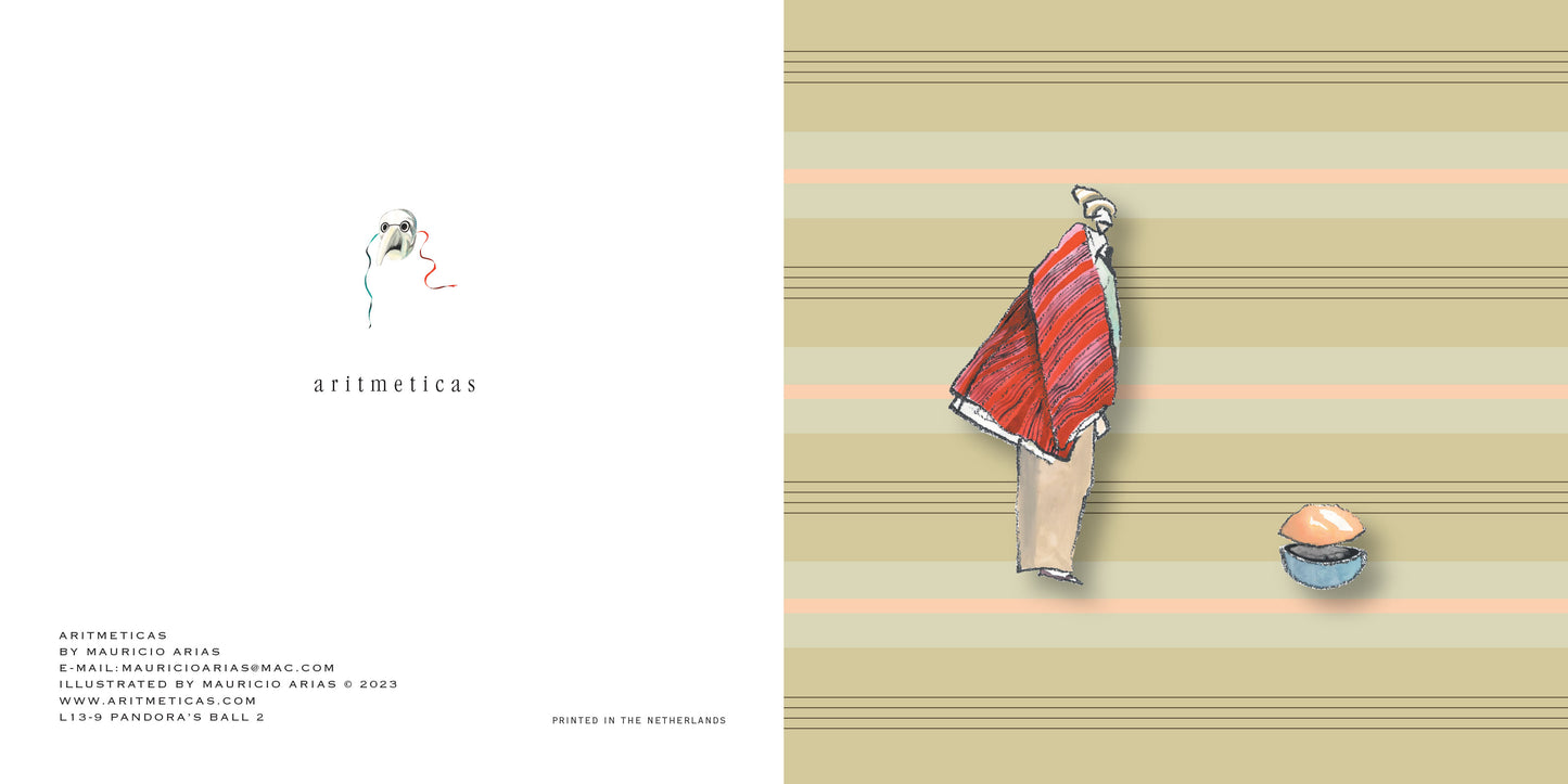 Aritmeticas Greeting Card designed by Mauricio Arias