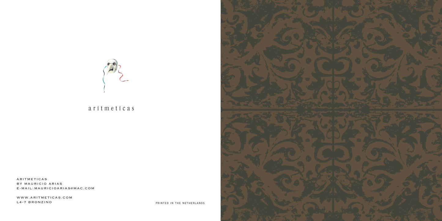 Aritmeticas Greeting Card "Bronzino" ~ designed by Mauricio Arias