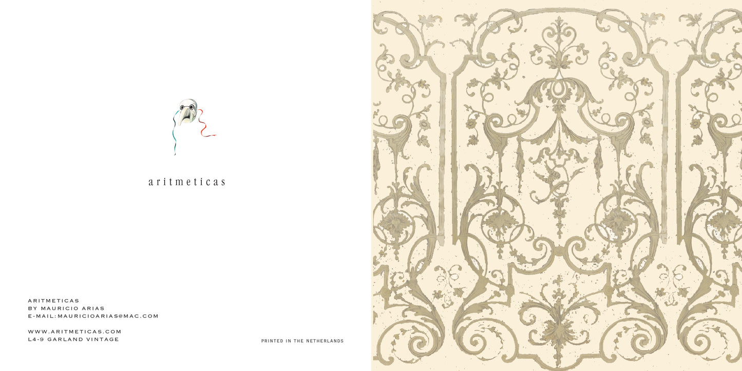 Aritmeticas Greeting Card "Garland " ~ designed by Mauricio Arias