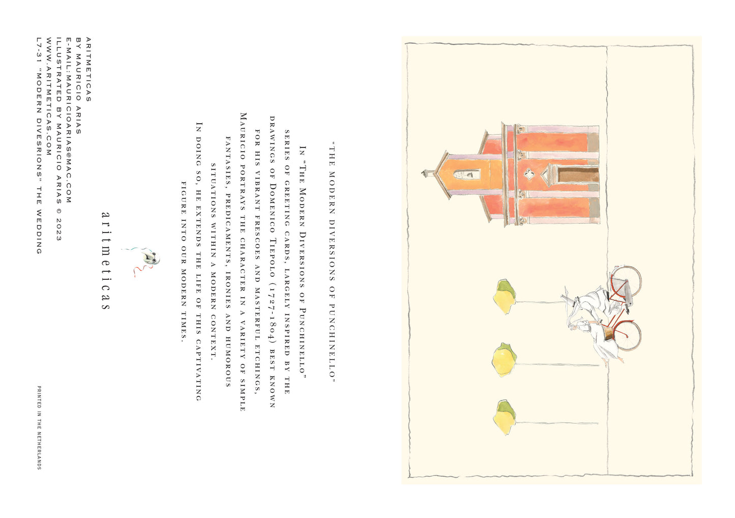 Aritmeticas Greeting Card ~ designed by Mauricio Arias