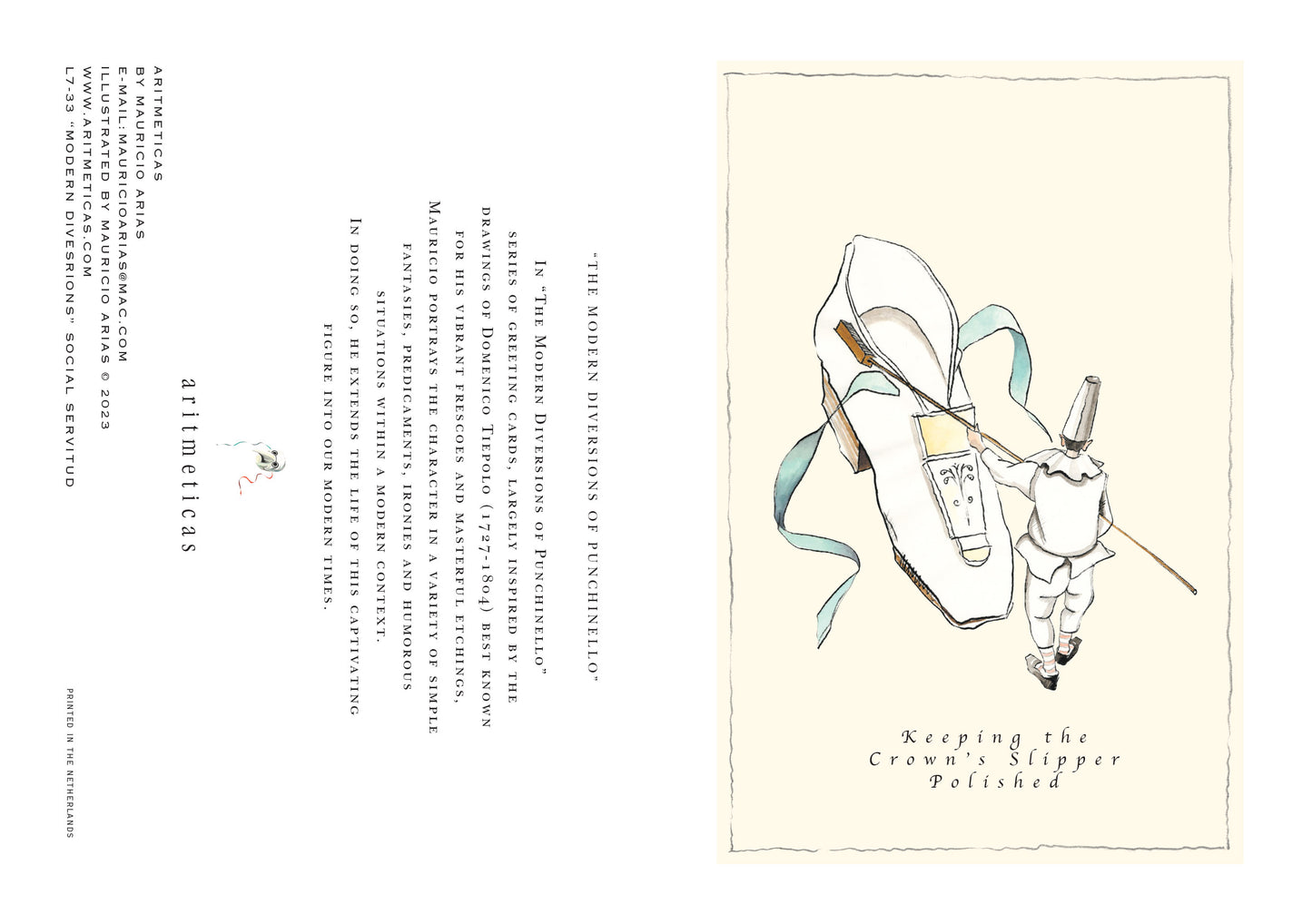 Aritmeticas Greeting Card ~ designed by Mauricio Arias