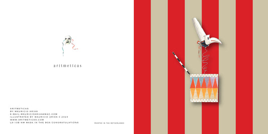 Aritmeticas Greeting Card designed by Mauricio Arias