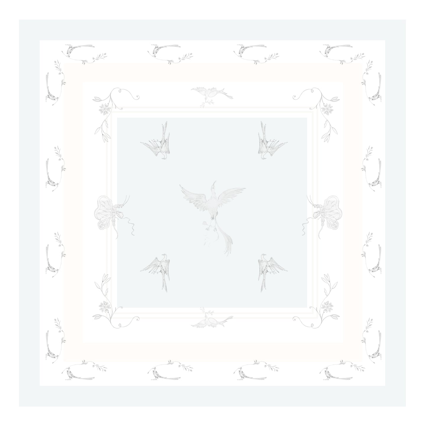 SQ.D-2 JACQUARD DUVET GHERARDESCA BIRDS 2