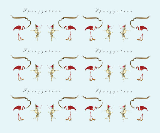 GIFT WRAP SHEETS |GW1-25 SPREZZATURA GIGI PRINT | Pack of 25/50