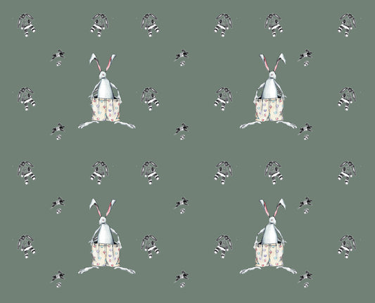 GIFT WRAP SHEETS | G1-11 BUNNY WITH OVERSIZE SHORTS | PACK of 25/50