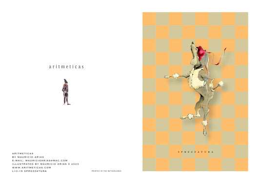 Aritmeticas Greeting Card "Sprezzatura" designed by :&nbsp; Mauricio Arias