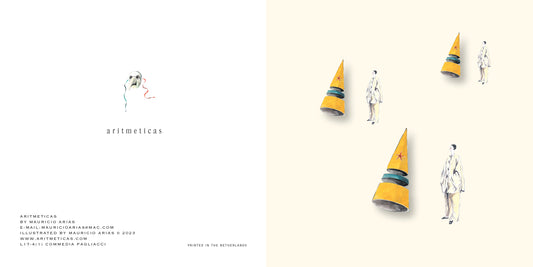 Aritmeticas Holiday Greeting Card designed by :Mauricio Arias
