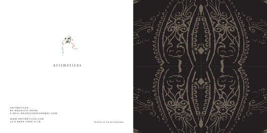Aritmeticas Greeting Card "Saar Card 0011B" ~ designed by Mauricio Arias
