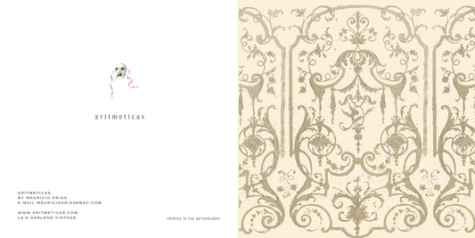 Aritmeticas Greeting Card "Garland " ~ designed by Mauricio Arias