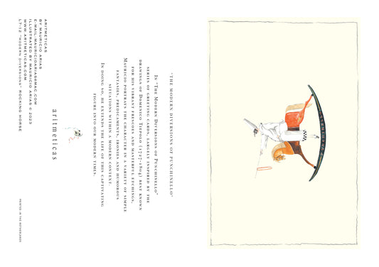 Aritmeticas Greeting Card Rocking Horse~ designed by Mauricio Arias