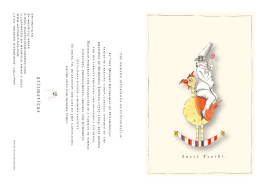 Aritmeticas Greeting Card "Sweet Tooth" ~ designed by Mauricio Arias