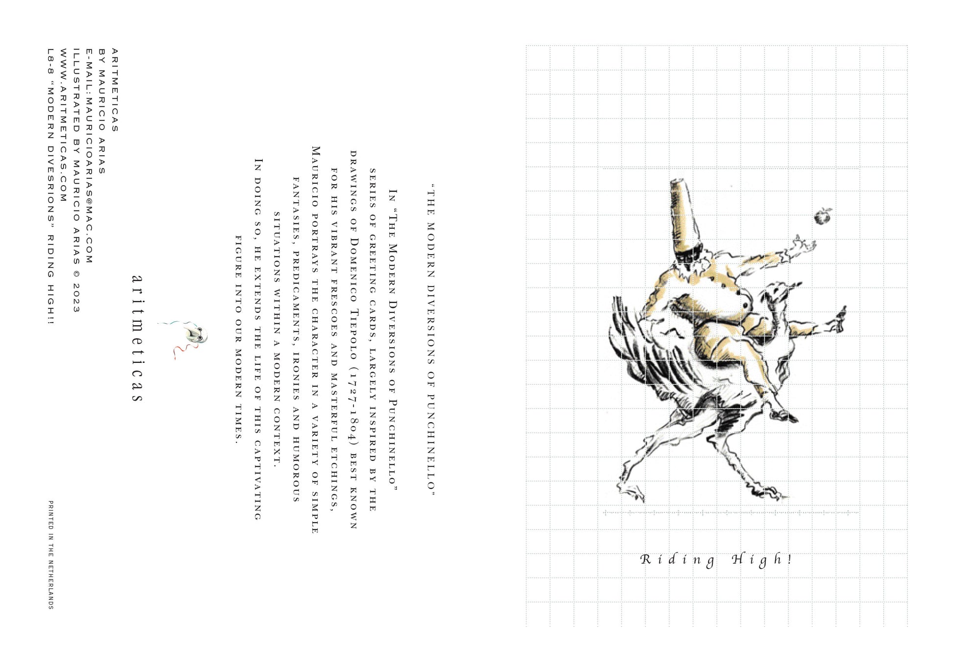 Aritmeticas Greeting Card  ~ designed by Mauricio Arias